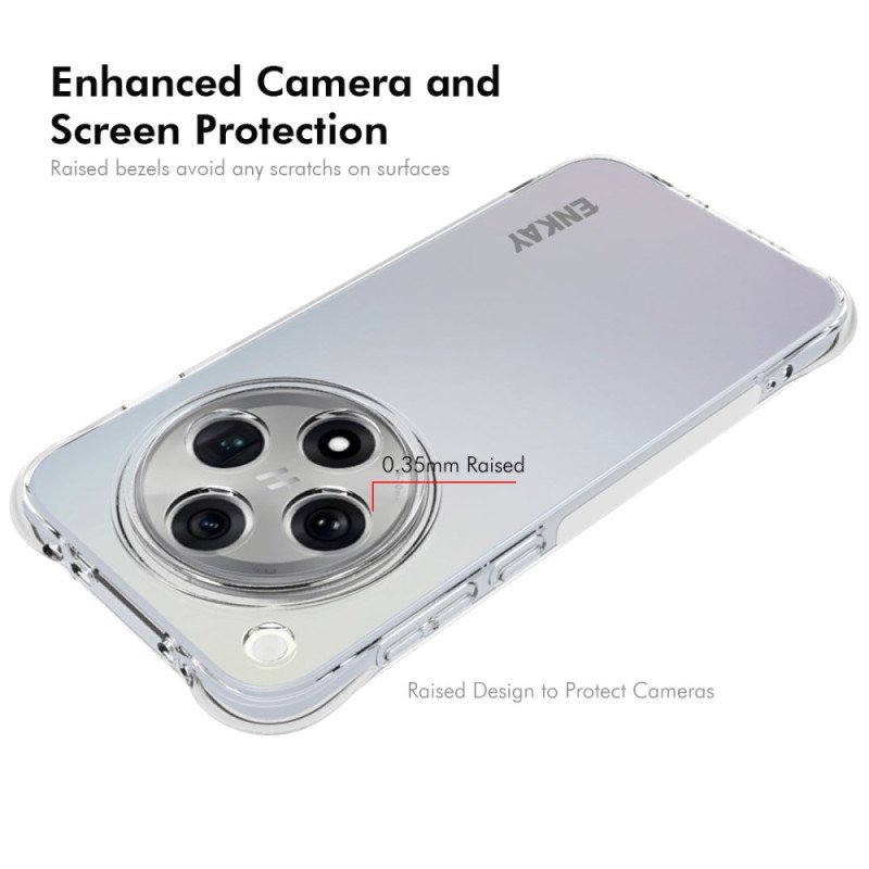 Skal För Oppo Find X8 Förstärkt Genomskinlig