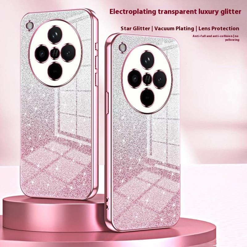 Skal För Oppo Find X8 Tonad Glitter