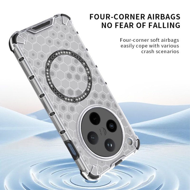 Skal Oppo Find X8 Magsafe-kompatibel Honeycomb