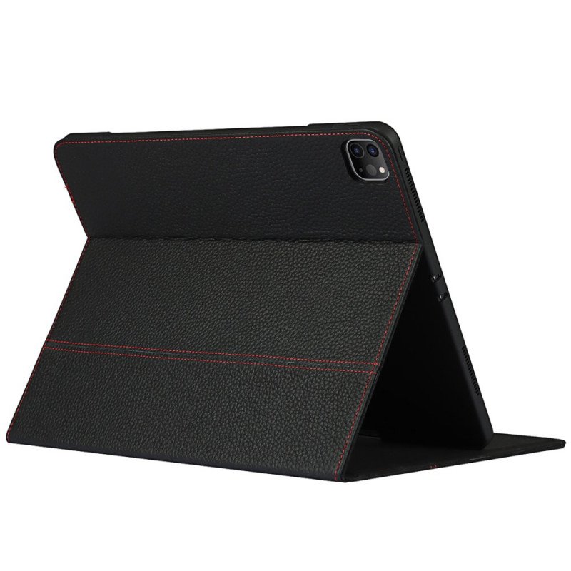 Fodral iPad Pro 12.9" (2020) Äkta Litchi Läder