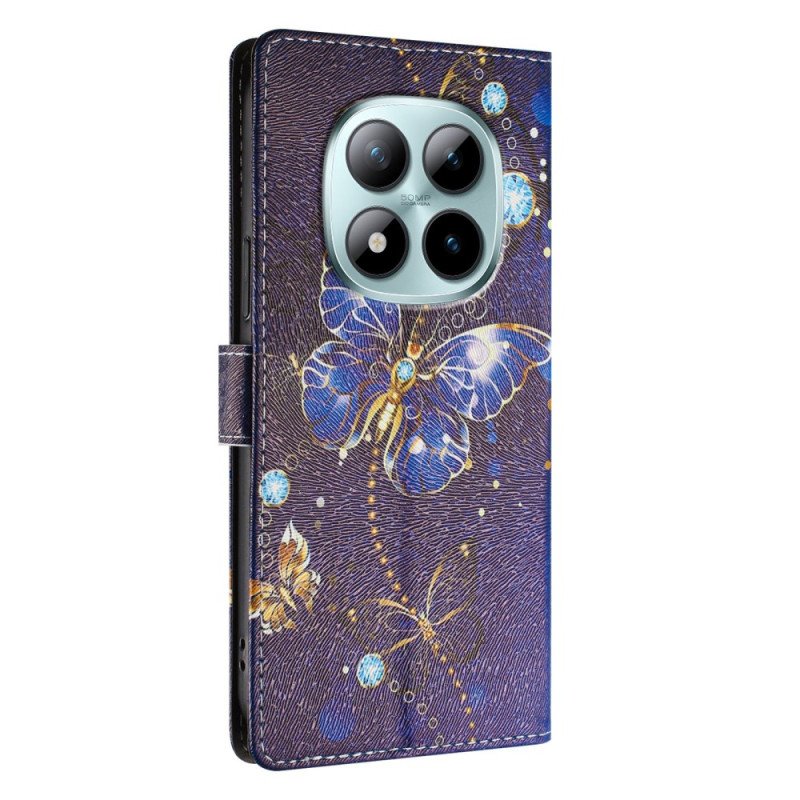 Fodral För Xiaomi Redmi Note 15 Pro Plus 5g Dyrbara Fjärilar