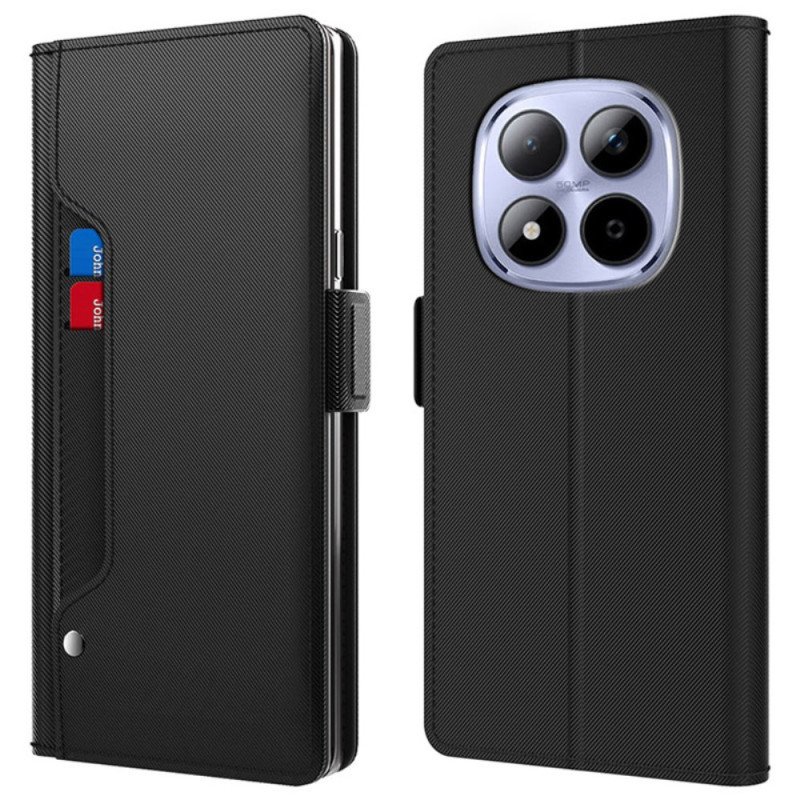 Fodral För Xiaomi Redmi Note 15 Pro Plus 5g Korthållare Och Spegel