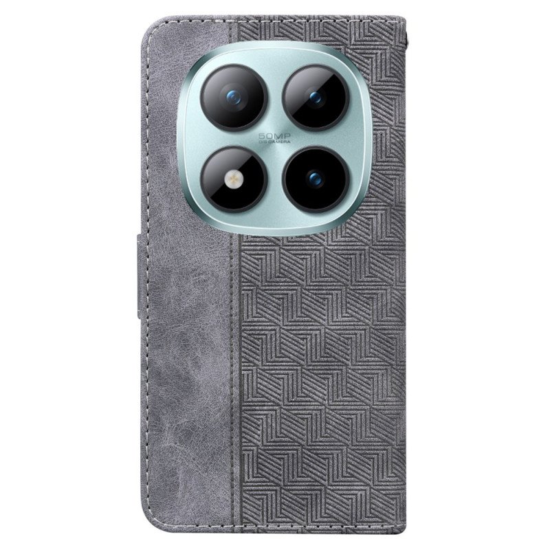 Fodral För Xiaomi Redmi Note 15 Pro Plus 5g Vävt Mönster