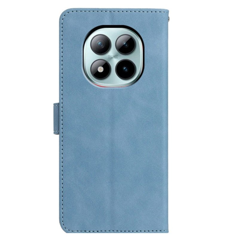 Fodral Xiaomi Redmi Note 15 Pro Plus 5g Fjärils- Och Blommönster