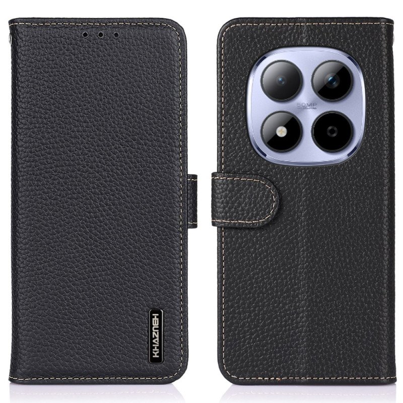 Fodral Xiaomi Redmi Note 15 Pro Plus 5g Khazneh Äkta Läder