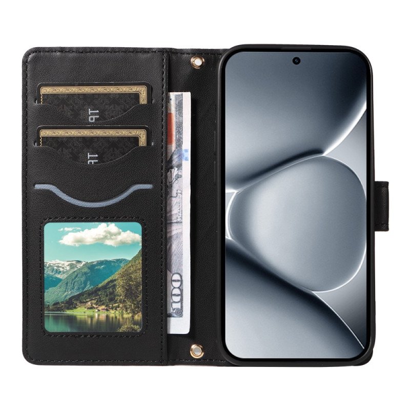 Fodral Xiaomi Redmi Note 15 Pro Plus 5g Quiltad Med Rem Och Axelrem