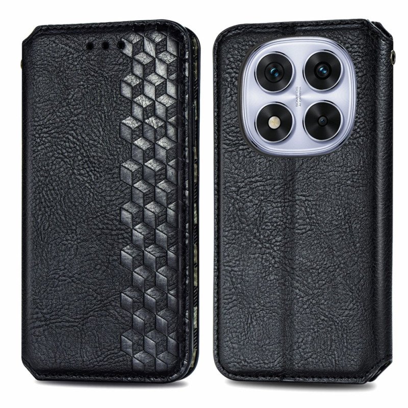 Folio-fodral Xiaomi Redmi Note 15 Pro Plus 5g Diamantmönster