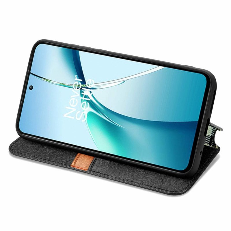 Folio-fodral Xiaomi Redmi Note 15 Pro Plus 5g Diamantmönster