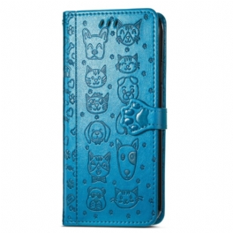 Läderfodral Xiaomi Redmi Note 15 Pro Plus 5g Telefonfodral Animerade Djur