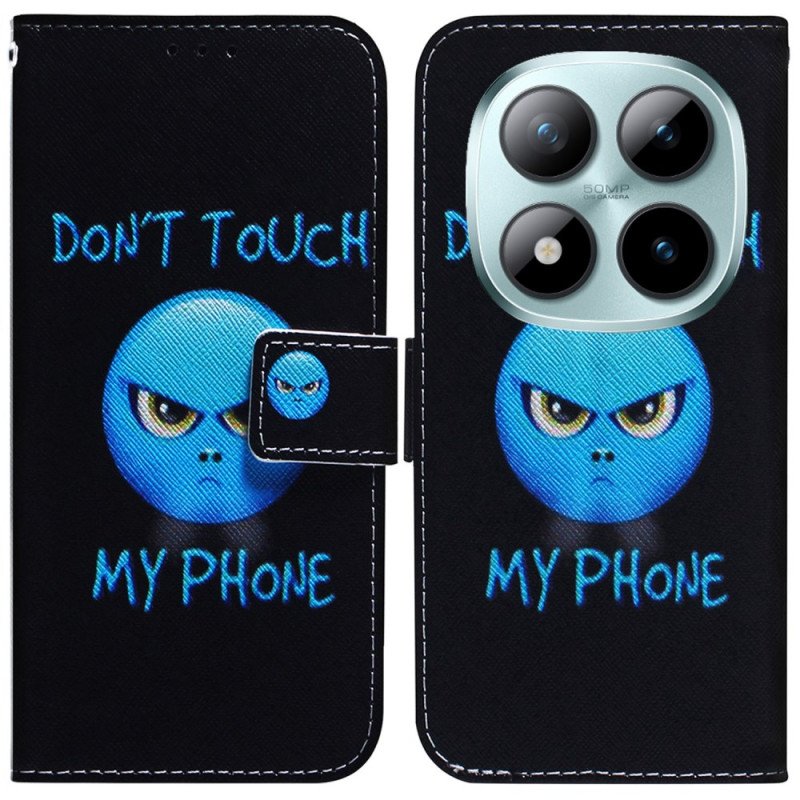 Läderfodral Xiaomi Redmi Note 15 Pro Plus 5g Telefonfodral Emoji-telefon