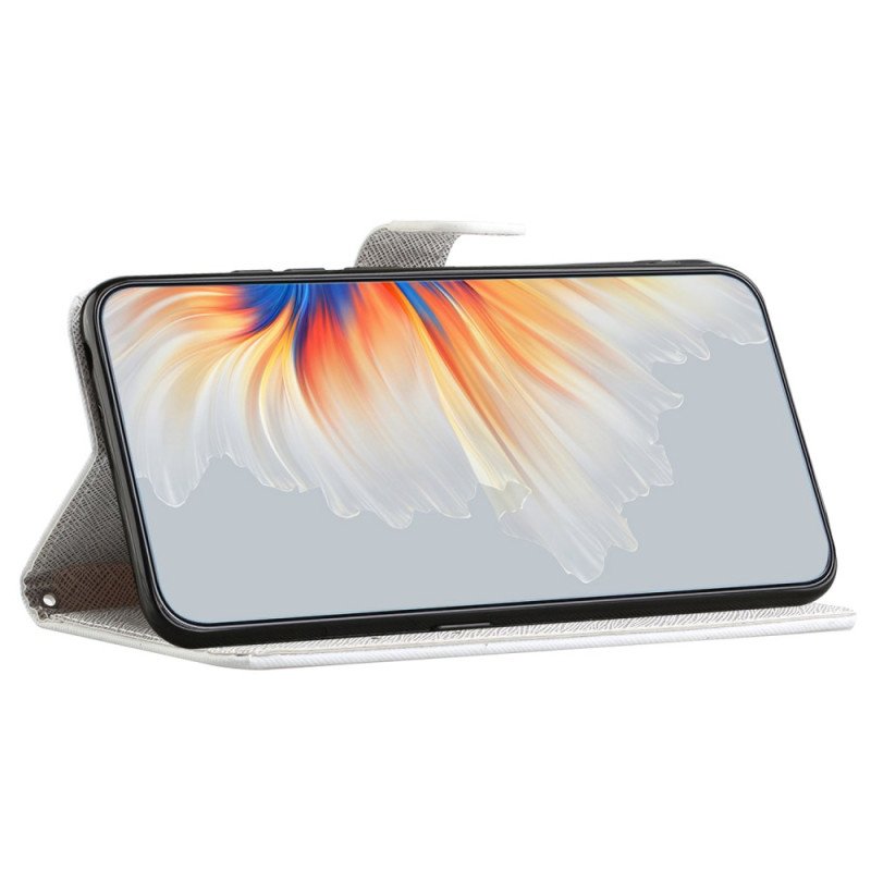 Läderfodral Xiaomi Redmi Note 15 Pro Plus 5g Telefonfodral Månblommor