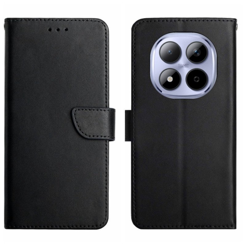 Läderfodral Xiaomi Redmi Note 15 Pro Plus 5g Telefonfodral Nappaläder