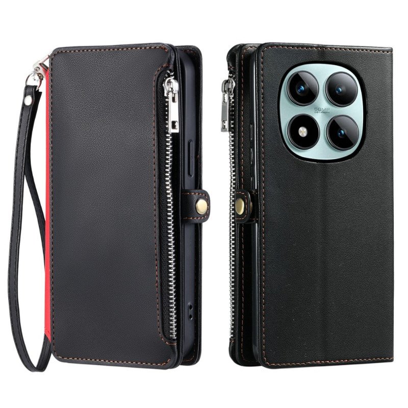 Läderfodral Xiaomi Redmi Note 15 Pro Plus 5g Telefonfodral Premiumdesign