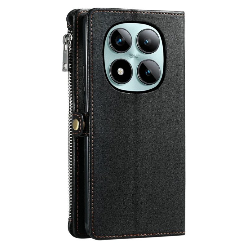 Läderfodral Xiaomi Redmi Note 15 Pro Plus 5g Telefonfodral Premiumdesign