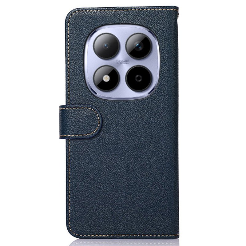 Läderfodral Xiaomi Redmi Note 15 Pro Plus 5g Telefonfodral Tvåfärgad Khazneh