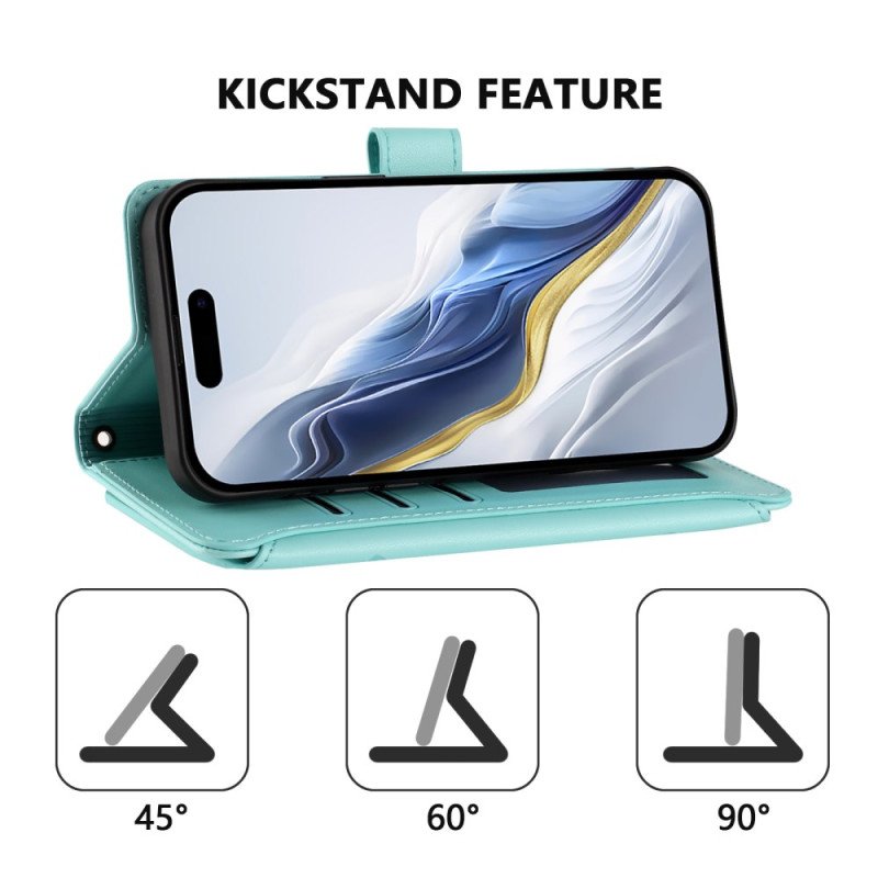 Läderskal Fodral Xiaomi Redmi Note 15 Pro Plus 5g Blommig Plånbok