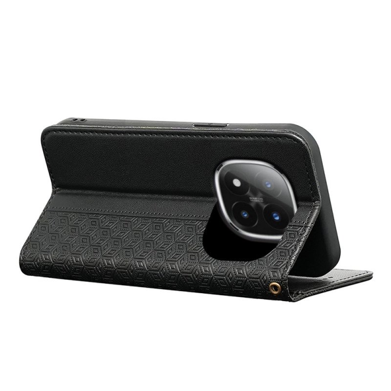 Läderskal Fodral Xiaomi Redmi Note 15 Pro Plus 5g Flipfodral Med Remkant