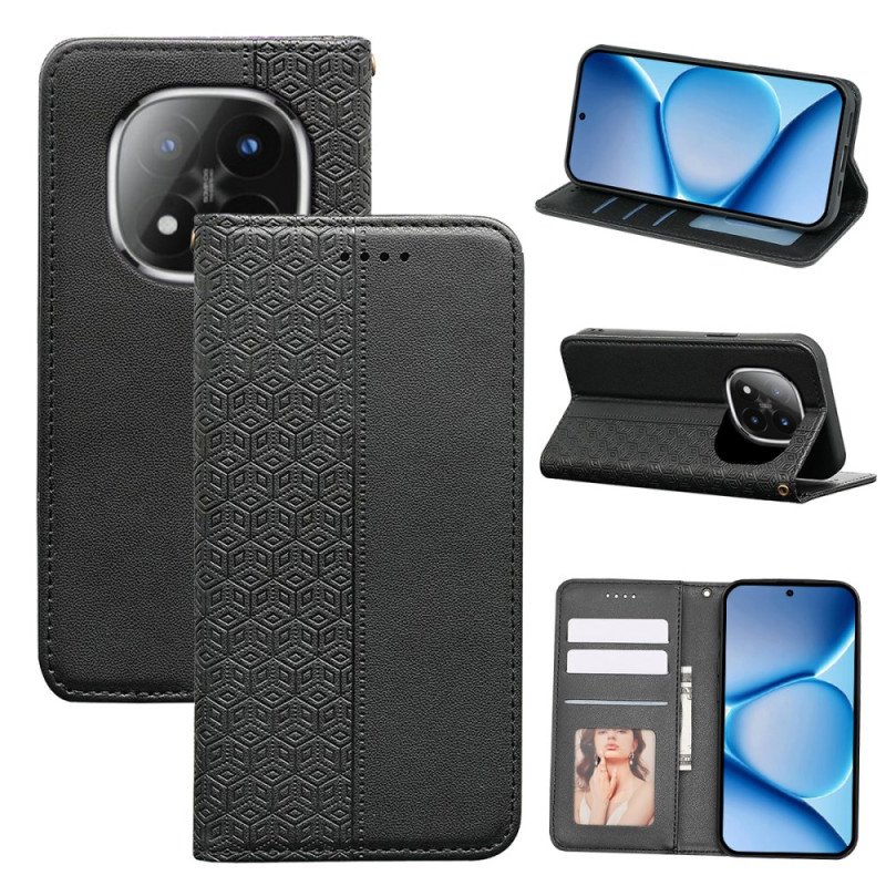 Läderskal Fodral Xiaomi Redmi Note 15 Pro Plus 5g Flipfodral Med Remkant