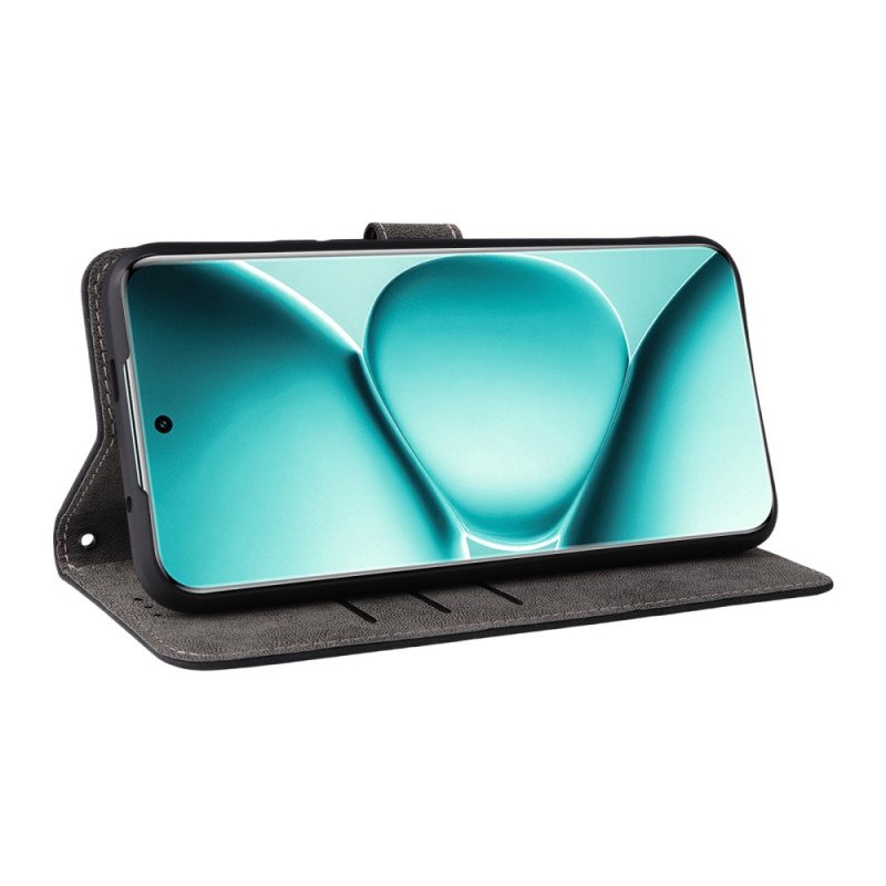 Läderskal Fodral Xiaomi Redmi Note 15 Pro Plus 5g Mockaeffekt Med Rem