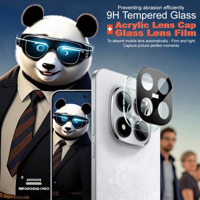 Linsskydd I Härdat Glas För Xiaomi Redmi Note 15 Pro 5g / Note 15 Pro Plus 5g / Poco M8 Pro (svart)