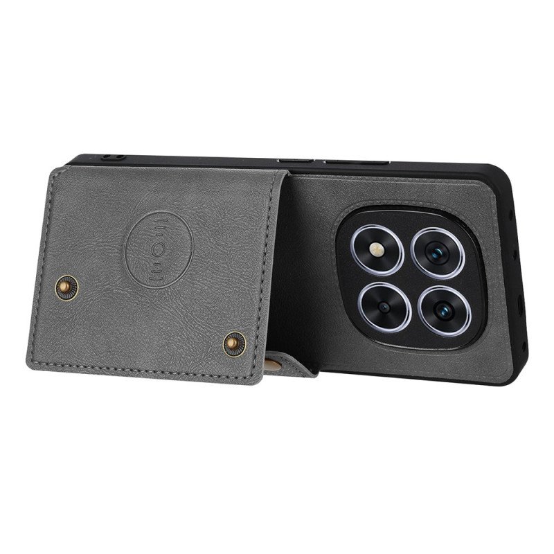 Skal Xiaomi Redmi Note 15 Pro Plus 5g Telefonfodral Med Korthållare Och Stativ