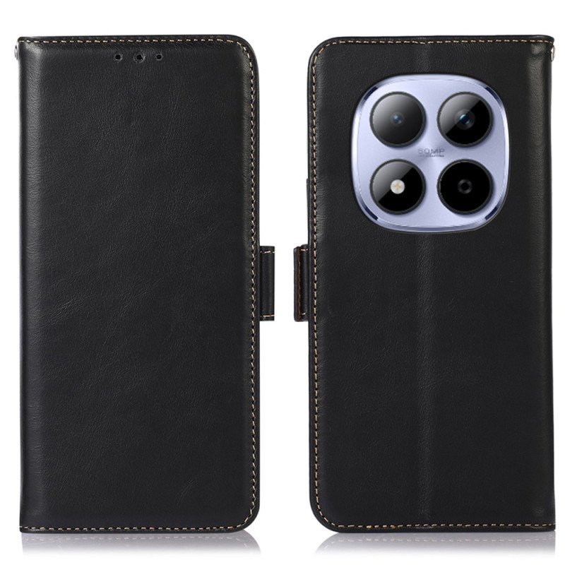 Skyddsfodral Xiaomi Redmi Note 15 Pro Plus 5g Äkta Läder