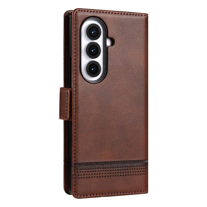 Läderfodral Samsung Galaxy Z Fold 7 Telefonfodral Azns