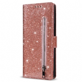 Läderfodral Samsung Galaxy Z Fold 7 Telefonfodral Glitter