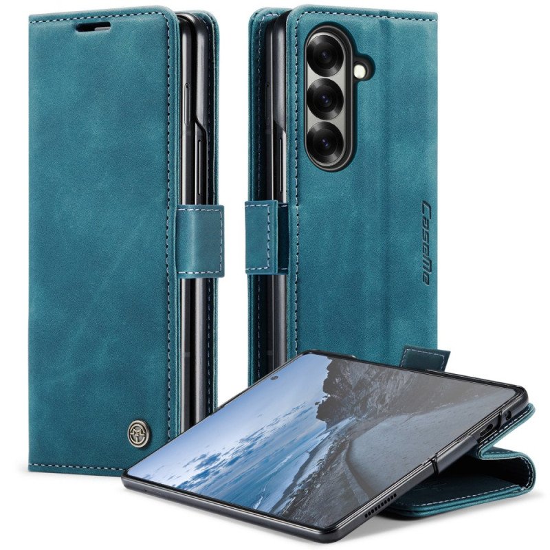 Läderskal Fodral Samsung Galaxy Z Fold 7 Caseme