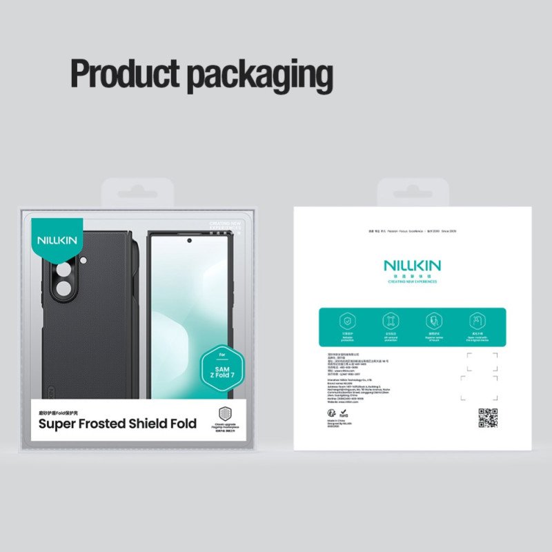 Samsung Galaxy Z Fold 7 Superfrostad Sköldvikning Nillkin