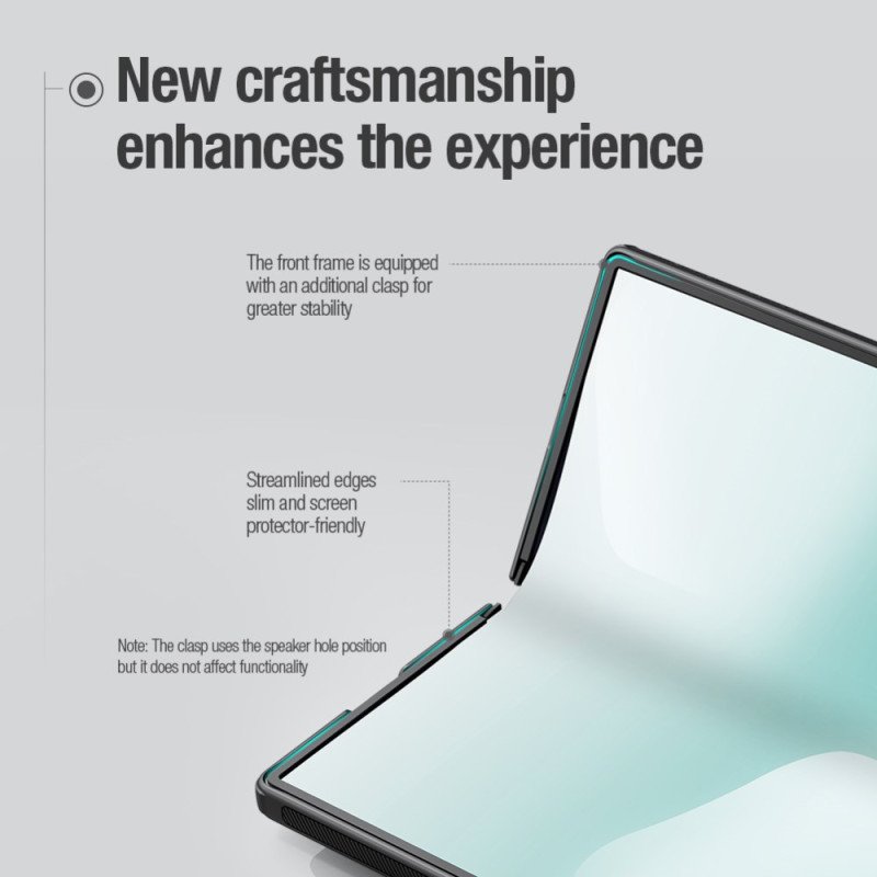 Samsung Galaxy Z Fold 7 Superfrostad Sköldvikning Nillkin