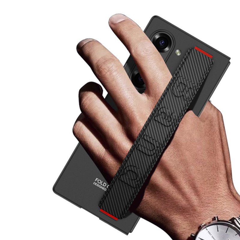 Skal För Samsung Galaxy Z Fold 7 Hybrid Med Rem