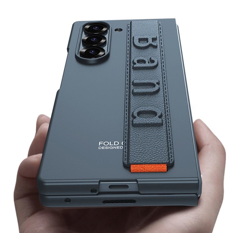 Skal För Samsung Galaxy Z Fold 7 Hybrid Med Rem