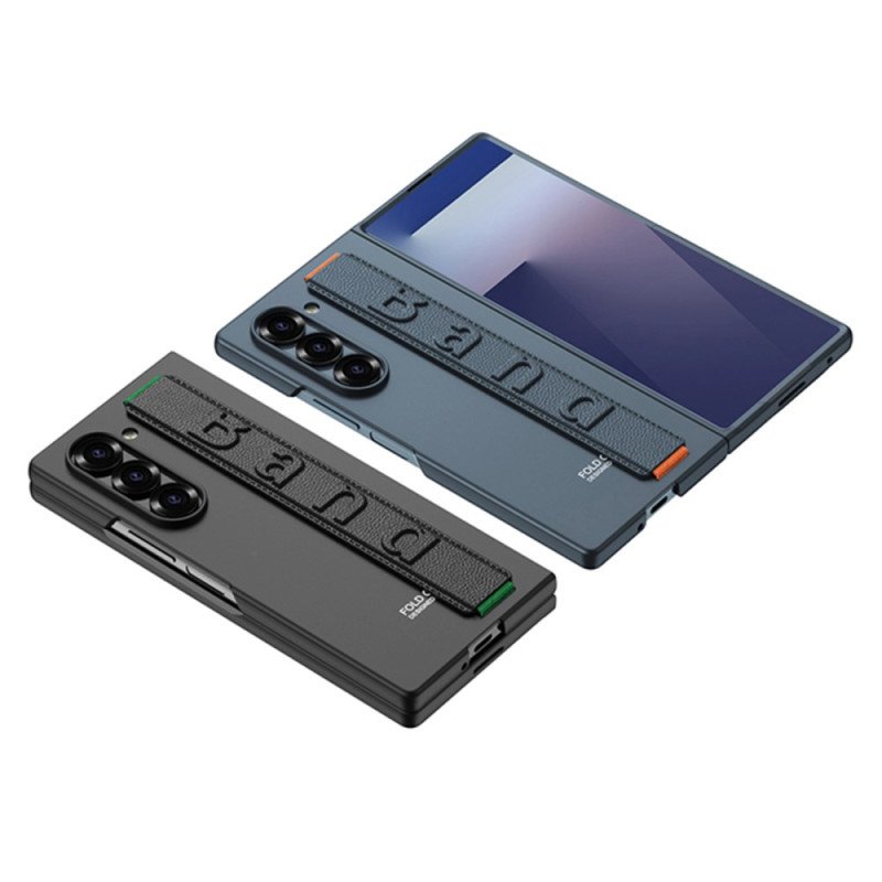 Skal För Samsung Galaxy Z Fold 7 Hybrid Med Rem