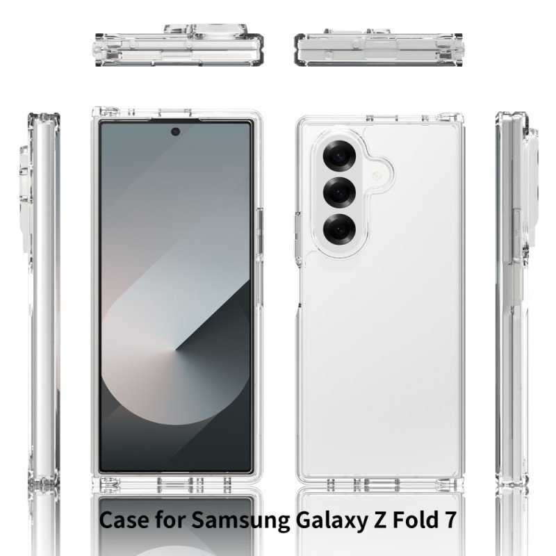 Skal För Samsung Galaxy Z Fold 7 Integrerad Design