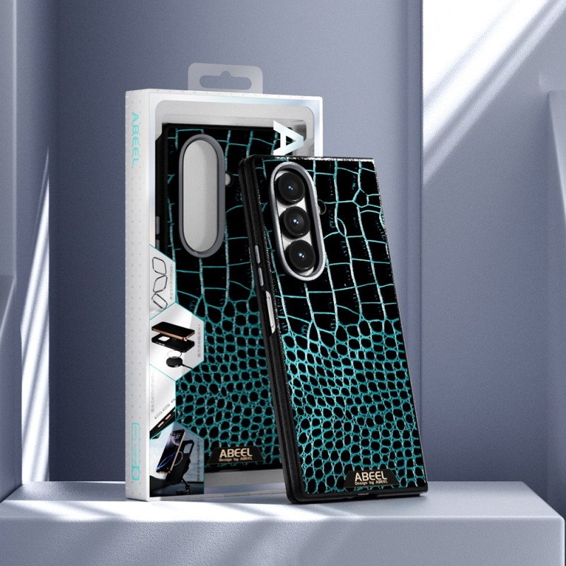 Skal För Samsung Galaxy Z Fold 7 Magsafe-kompatibel Krokodilmodell Abeel