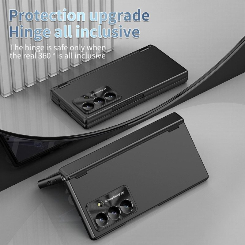 Skal För Samsung Galaxy Z Fold 7 Skärmskydd I Härdat Glas Och Pekpennahållare
