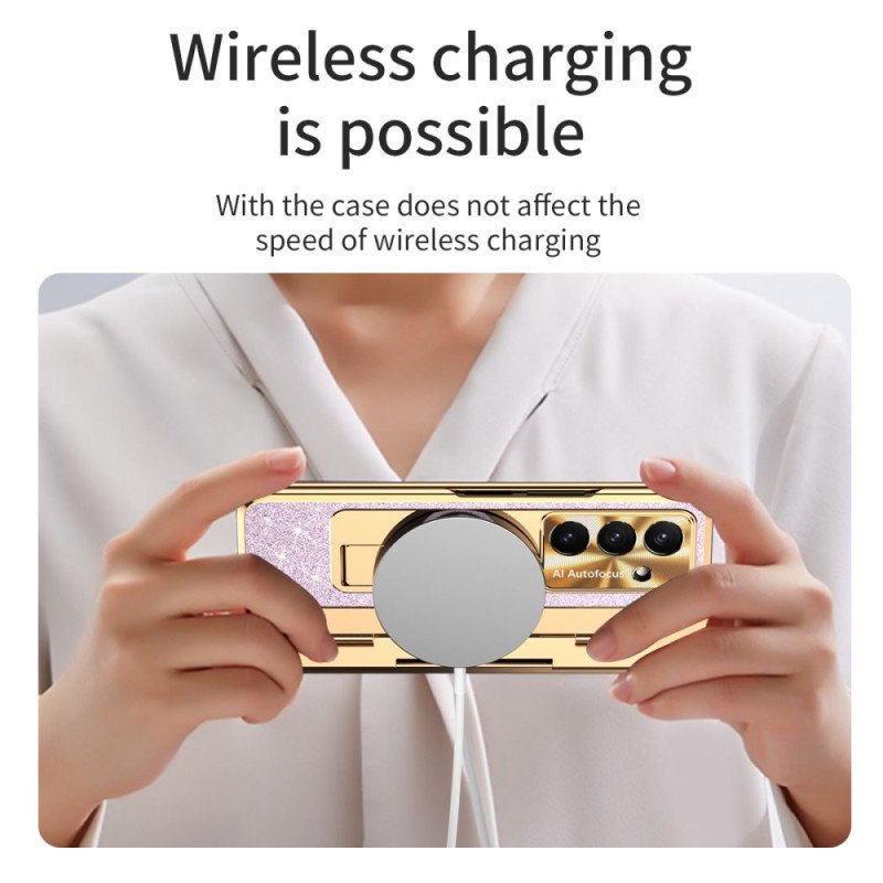 Skal För Samsung Galaxy Z Fold 7 Strassdekoration