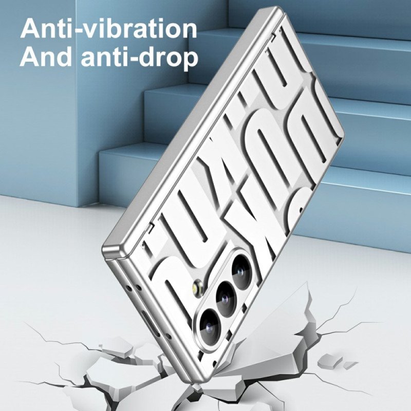 Skal Samsung Galaxy Z Fold 7 Bokstavsdesign Med Skärmskydd I Härdat Glas