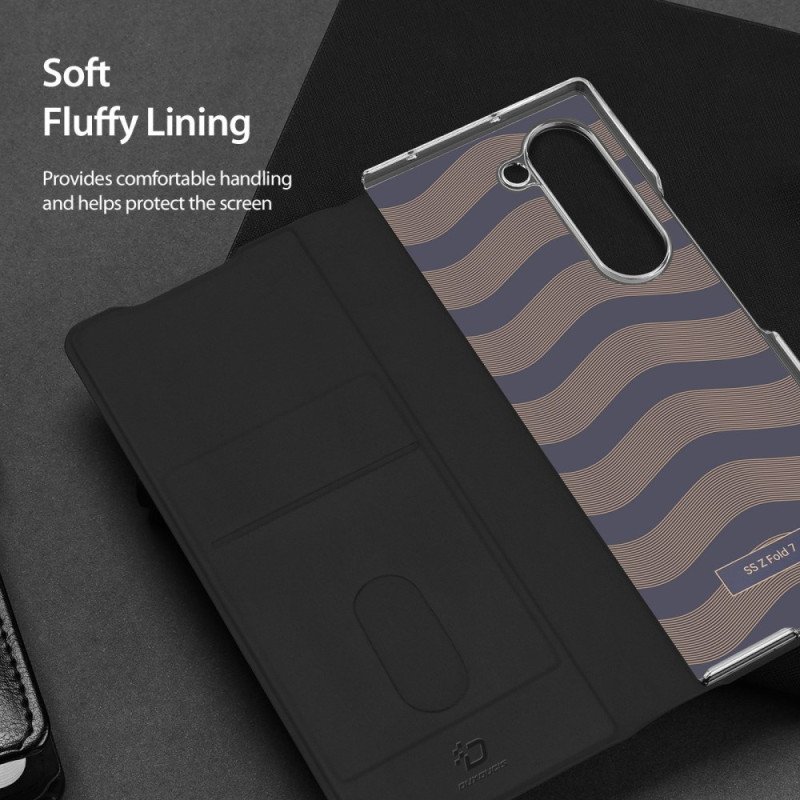 Skal Samsung Galaxy Z Fold 7 Bril Series Dux Ducis Stylushållare