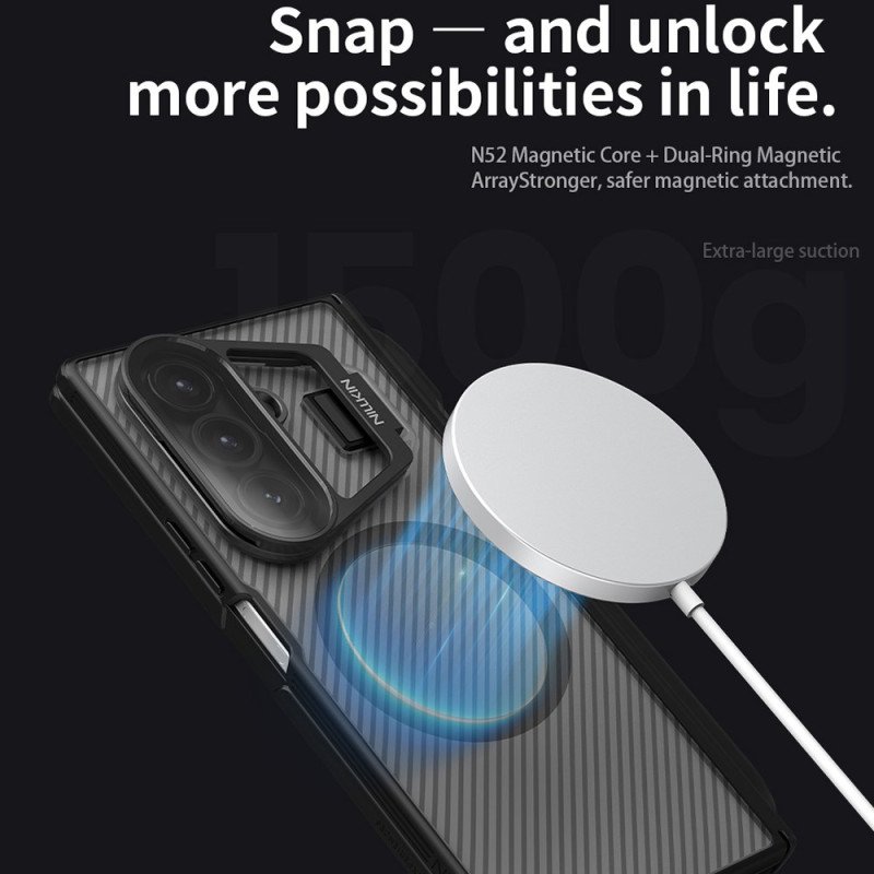 Skal Samsung Galaxy Z Fold 7 Camshield Prop Magnetic Translucent Series Nillkin