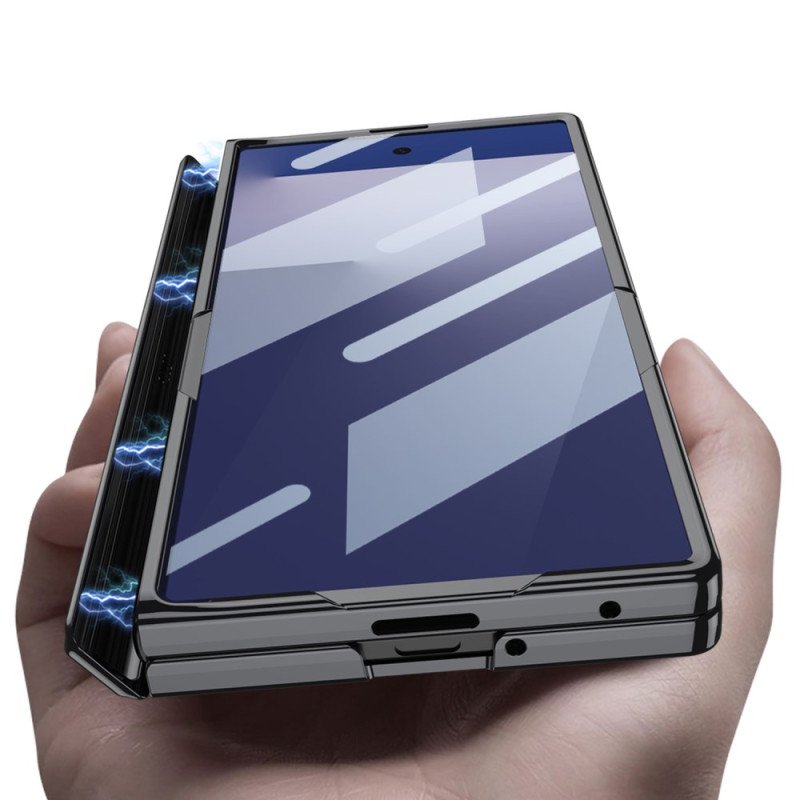 Skal Samsung Galaxy Z Fold 7 Gångjärnsskydd Och Inbyggt Stativ