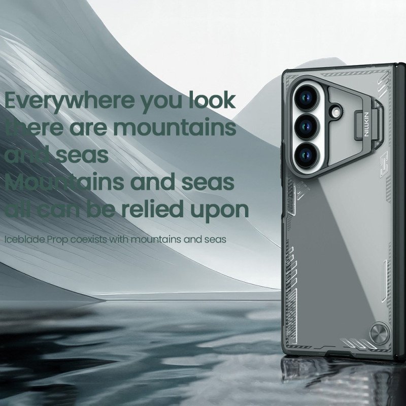 Skal Samsung Galaxy Z Fold 7 Iceblade Prop-serien Med Fäste Och Linsram