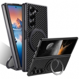 Skal Samsung Galaxy Z Fold 7 Magnetiskt Gångjärn Med Suteni-ringhållare