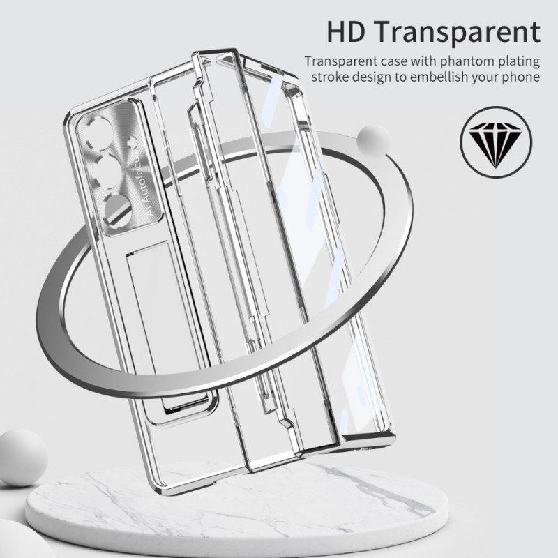 Skal Samsung Galaxy Z Fold 7 Magsafe-kompatibel Med Stativ Och Skärmskydd