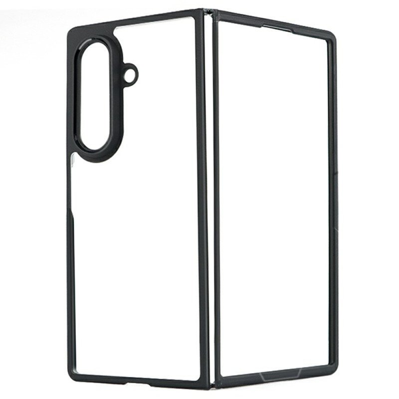 Skal Samsung Galaxy Z Fold 7 Stötsäker Med Transparent Tillbaka