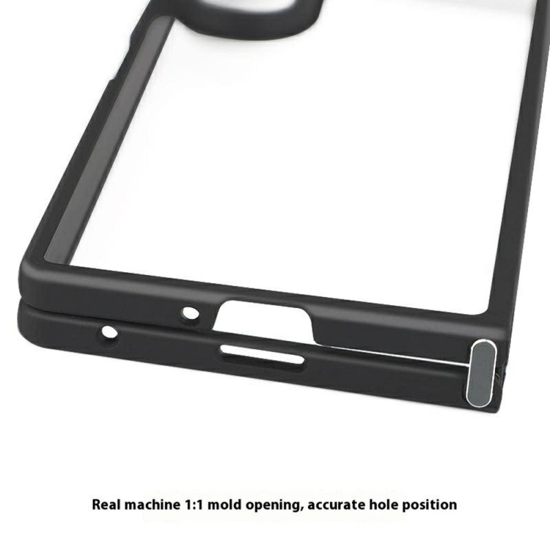 Skal Samsung Galaxy Z Fold 7 Stötsäker Med Transparent Tillbaka