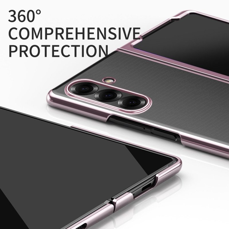 Skal Samsung Galaxy Z Fold 7 Telefonfodral Metalleffektkant