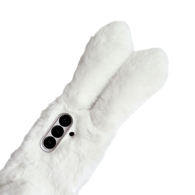 Skal Samsung Galaxy Z Fold 7 Telefonfodral Plyschiga Kaninöron