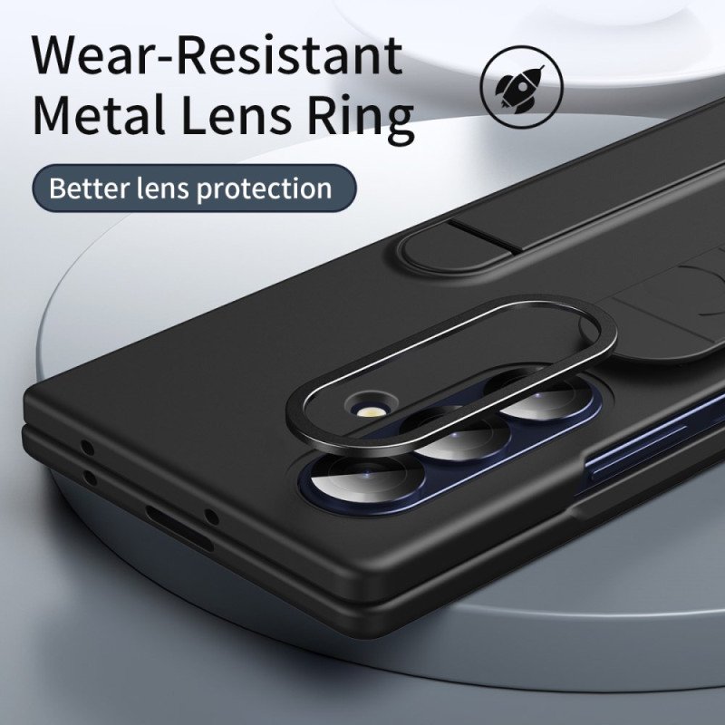 Skal Samsung Galaxy Z Fold 7 Telefonfodral Stativ Och Handledsrem